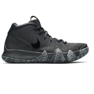 Used Nike Men Kyrie 4 “Blackkut” (Rare Color & IN EXCELLENT CONDITION).